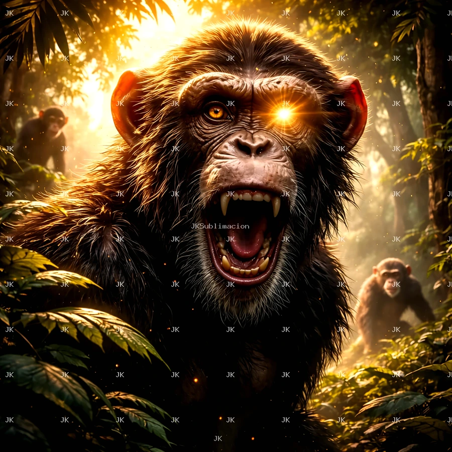 MONO  SALVAJE 3000X3000 HD FULL