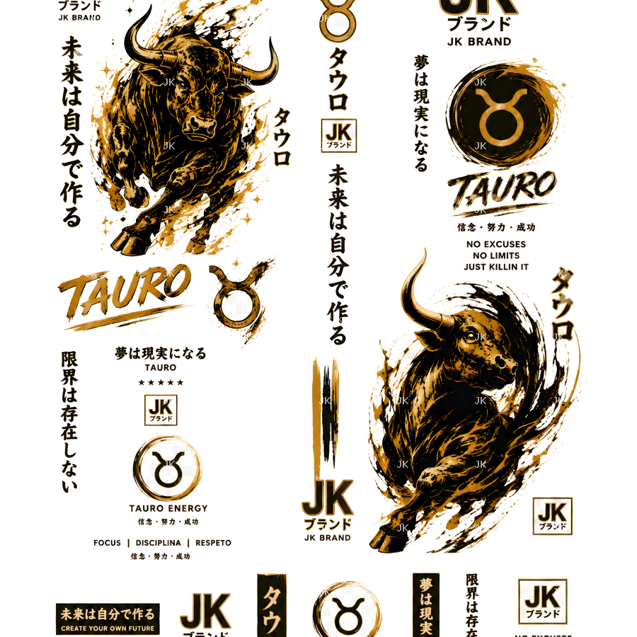 Taurus Zodiac Sublimation Pack 4500x5400