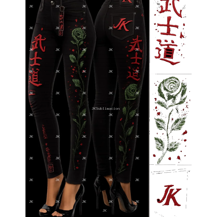 PANTALÓN BLACK JAPAN WOMAN