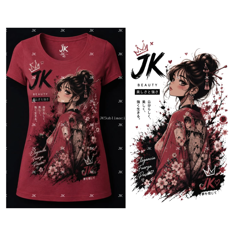CAMISA KITSUNE GIRL