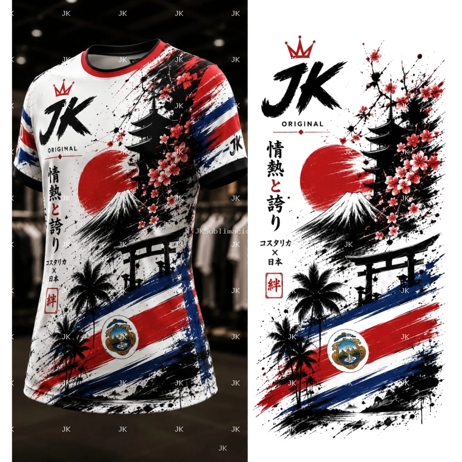JK Costa Rica Japón Streetwear