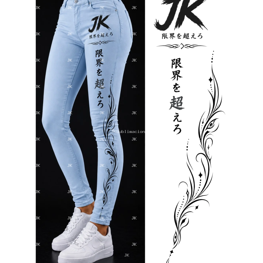 JK White Dragon Women Jeans 4500x5400
