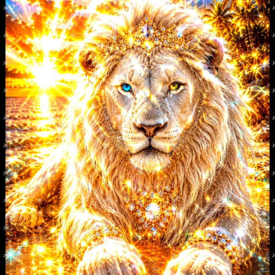 🦁👑 JK Lion King Celestial – El Guardián de los Dos Destinos