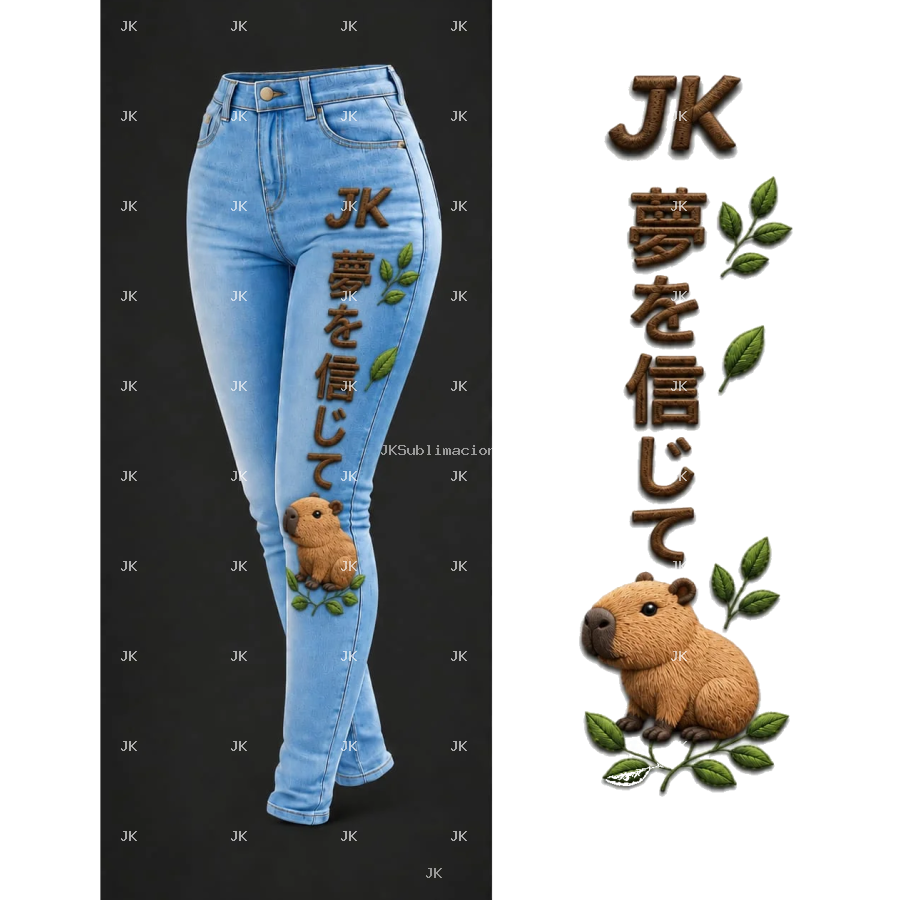 JK Capibara Women's Premium Jeans – 4500x5400