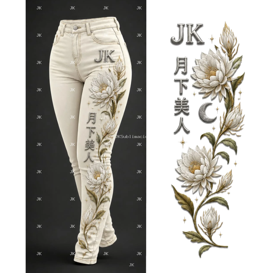 JK Reina de la Noche Women's Premium Jeans – 4500x5400